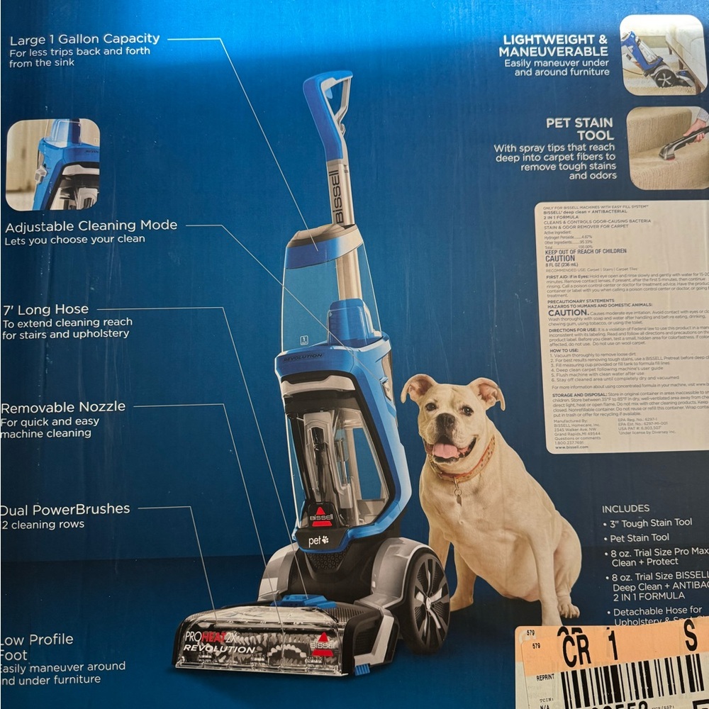 Bissell Blue Pet Vacuum Cleaner